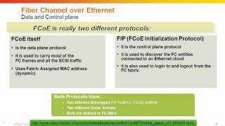 Fibre Channel over Ethernet FCoE Webcast [upl. by Raclima]