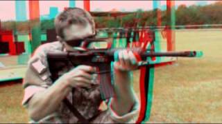 High Speed Camera Stereoscopic 3D Video  for redcyan anaglyph glasses [upl. by Rebe]