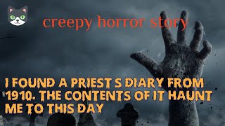 creepy horror story the diary 1910 horrorstories viralvideo creepy [upl. by Lahcsap]