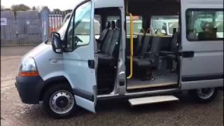 Renault Master 9 seater minibus with ultra low miles for sale  Simply Van Sales [upl. by Onabru748]