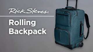 Rick Steves Rolling Backpack [upl. by Pallaton598]