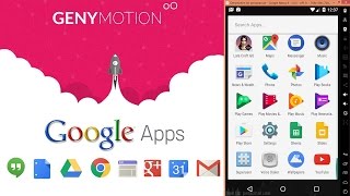 How to Install PlayStore GoogleApps  GAPPS on Genymotion 2016 [upl. by Clemmy]