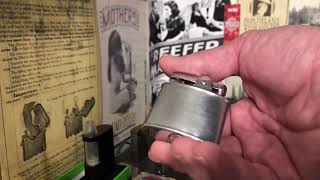 Vintage Ronson Standard Automatic Petrol Lighter No Monogram [upl. by Yessac]