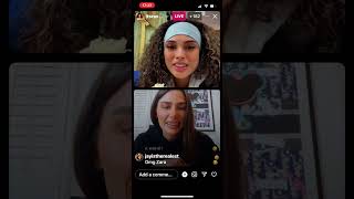 Ravyn Rochelle and Zara Zoffany from MTV The Challenge 39 Battle for a New Champion 🏆 IG LIVE [upl. by Pik]