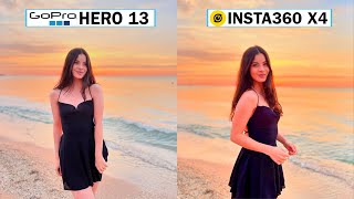 Gopro Hero 13 Black Vs Insta360 X4 Camera Test Comparison  Gopro 13 Beats Insta360 [upl. by Emelen]