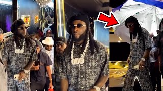 Burna Boy React to Wizkid and Davido Beef as He Mock Machala [upl. by Yelrak]