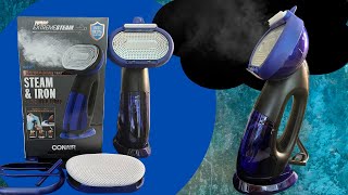 Can a Steamer replace an Iron  CONAIR Turbo Extreme Steamer 2 in 1 with Turbo Review [upl. by Deane]