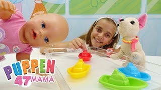 Puppen Mama  Farben Lernen mit Ayça Spielzeugvideo für Kinder [upl. by Ahsikyt826]