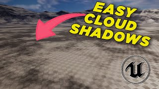 How to FAKE Cloud Shadows in Unreal Engine [upl. by Harikahs337]