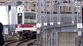 北千住駅3階ホームに到着する東武20050系20054F [upl. by Jackqueline368]