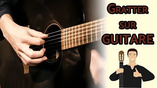 Comment Gratter sur Guitare  Exercices rythmiques [upl. by Awjan946]