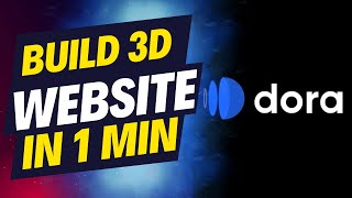 Dora AI Website Builder Review NoCode 3D Magic  Demo  Review [upl. by Lenci909]