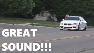 BMW 650i Gran Coupe w M Performance Exhaust Pure Sound [upl. by Allimaj]