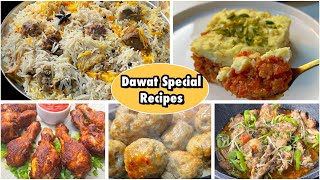 Complete Dawat Menu BUDGET FRIENDLY By cooking with sariya [upl. by Airdnaed480]