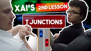 Xais 2nd Driving Lesson  JUNCTIONS EMERGING amp TURNING 🏁 [upl. by Ahsed]