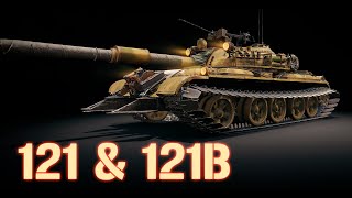 121 amp 121B Skin World Of Tanks [upl. by Eixirt349]