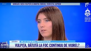 Dezvăluiri șocante Vulpița în tandrețuri cu nașul Mirela Vaida „Înnebunesc plec acasăquot [upl. by Tracay]