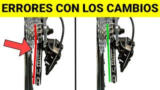 ESTOS ERRORES HACEN QUE TU BICICLETA NO CAMBIE BIEN 🚲 SALUD CICLISTA [upl. by Siladnerb523]