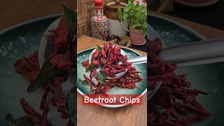 Beetroot Chips  pravzkitchen shortsvideo shorts [upl. by Ilarin]