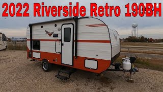 2022 Riverside Retro 190BH  Retro Bunkhouse  UltraLite  Sleeps 5 [upl. by Janel]