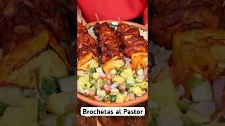 Brochetas al Pastor de Pollo  shorts cocinacongabby [upl. by Alisan]