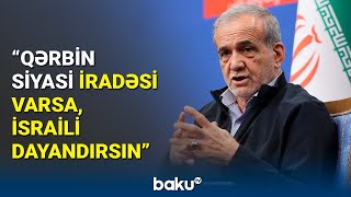 İran Prezidentindən İsrailə hücumla bağlı açıqlama  Qətiyyətlə cavab verəcəyik [upl. by Behnken]