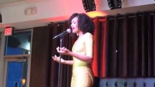 RHOA Demetria McKinney Performs Whitney Houston at Brunch In the City  wwwBEmagazineme [upl. by Wilburn623]