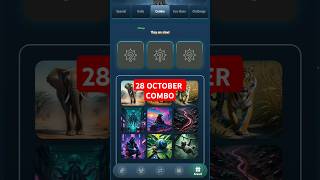 Green Gold 28 October Combo  Today Green Gold Combo greengold airdrop [upl. by Nala]