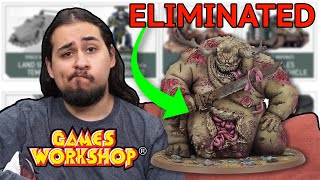 Games workshop Eliminates 30 Kits [upl. by Eyahsal]