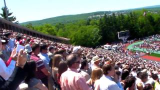 2010 Cornell University Graduation  Singing Alma Mater [upl. by Means]