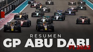 Resumen del GP de Abu Dabi  F1 2022  Víctor Abad [upl. by Emelun]