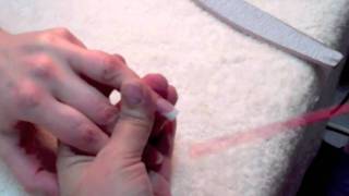 NAILPRO Video Channel How to Hand File Acrylic Nails [upl. by Tteve]