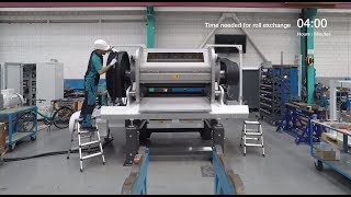 Bühler FlakingMill PolyFlake  Timelapse video [upl. by Eusoj840]