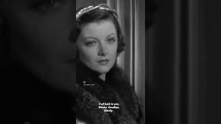 quotIve got some ideas of my own nowquot a poignant speech by Myrna Loy oldmovies [upl. by Prakash322]