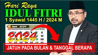 HARI RAYA IDUL FITRI 2024 JATUH PADA TANGGAL  1 Syawal 1445 H  Puasa Muharram 2023  Puasa Asyura [upl. by Novit417]