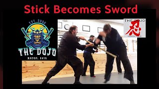 Stick becomes Sword Bo becomes Bokken Budo Principle [upl. by Aiclef]