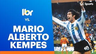 Líbero VS Kempes  quotMaradona Messi y yo fuimos los mejores de cada épocaquot [upl. by Anined]