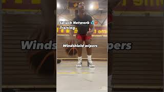 SplashNetwork 💦🏀 Stationary Ball Handling Warm Up basketball shorts train [upl. by Ramilahs137]