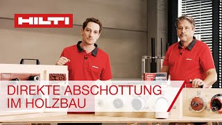 Hilti Brandschutz im Holzbau [upl. by Ajiram968]