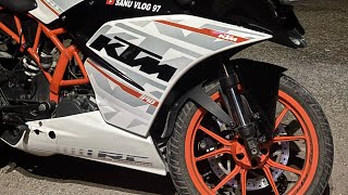 Modified ktm rc390 ytshorts ktmrc390bs6blackcolourmodified rc390 [upl. by Lotti]