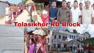 Tolasikhor RD Block Deputation Rikha Tipra Motha Party [upl. by Lancey284]