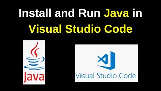 How to install and run Java code in Visual Studio Code in 6 minutes  Execute Java code in VS Code [upl. by Annodam]