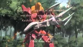 AMV KARAOKE Mosaic Kakera  off vocallyrics on [upl. by Adolph]