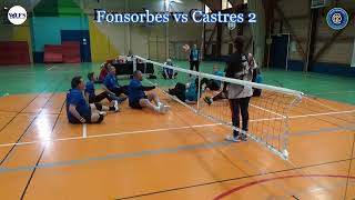 Fonsorbes vs Castres 2 Volley Assis 2425 [upl. by Retxed]