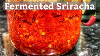 How to Make Homemade Sriracha LactoFermented Sriracha [upl. by Eahsat616]