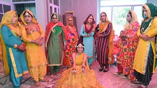 Haldi Ceremony  Prabh Kaur Marriage  Punjabi Culture Wedding  Boliyan [upl. by Adnohser312]