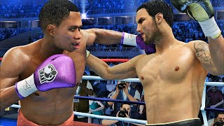 Devin Haney vs Jorge Linares Full Fight  Fight Night Champion Simulation [upl. by Kaule]