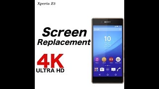 Xperia Z3 Screen Replacement [upl. by Nekcerb921]