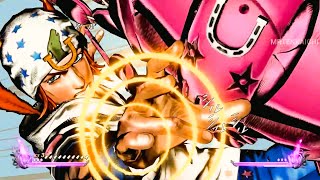 Johnny Joestar 2 The Finishing Move Jojos Bizarre Adventure All star Battle R [upl. by Ivgnout]