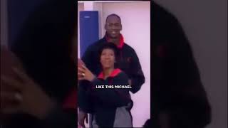 Michael Jordan’s Mom Teaches Him How To Dunk [upl. by Gottuard]